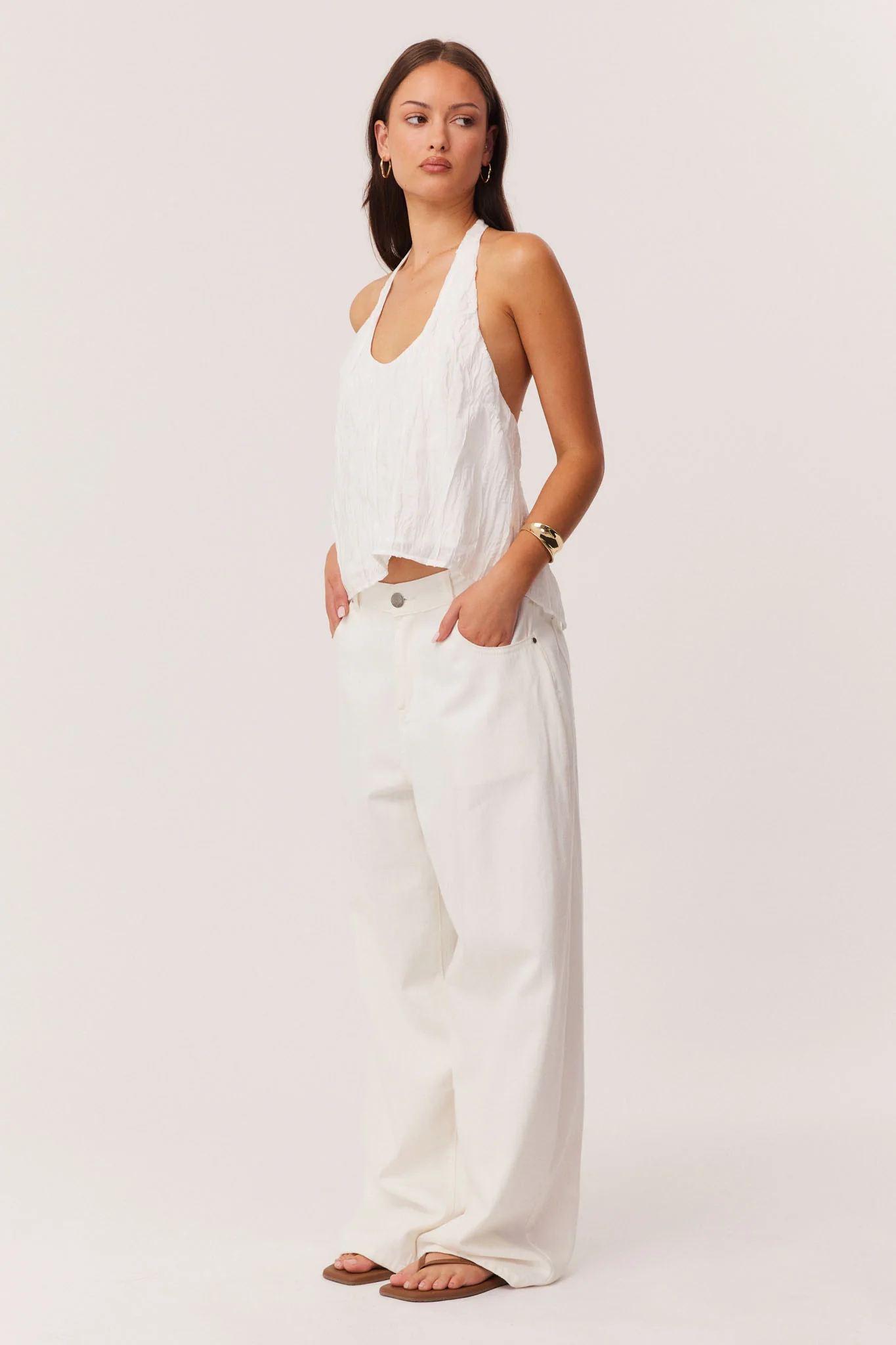BRANDI CRINKLE TOP - Image 3