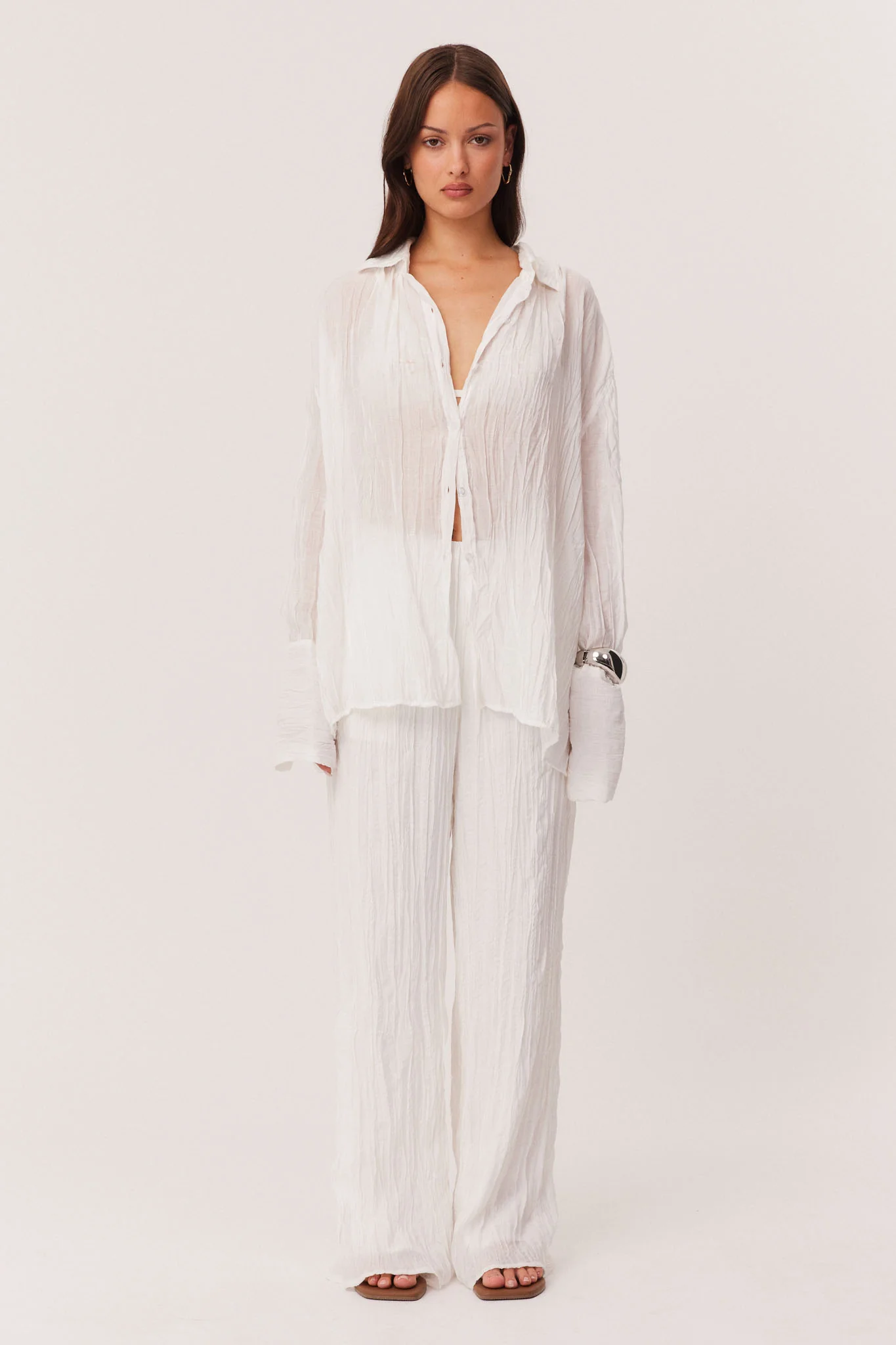 BRANDI CRINKLE SHIRT - Image 3