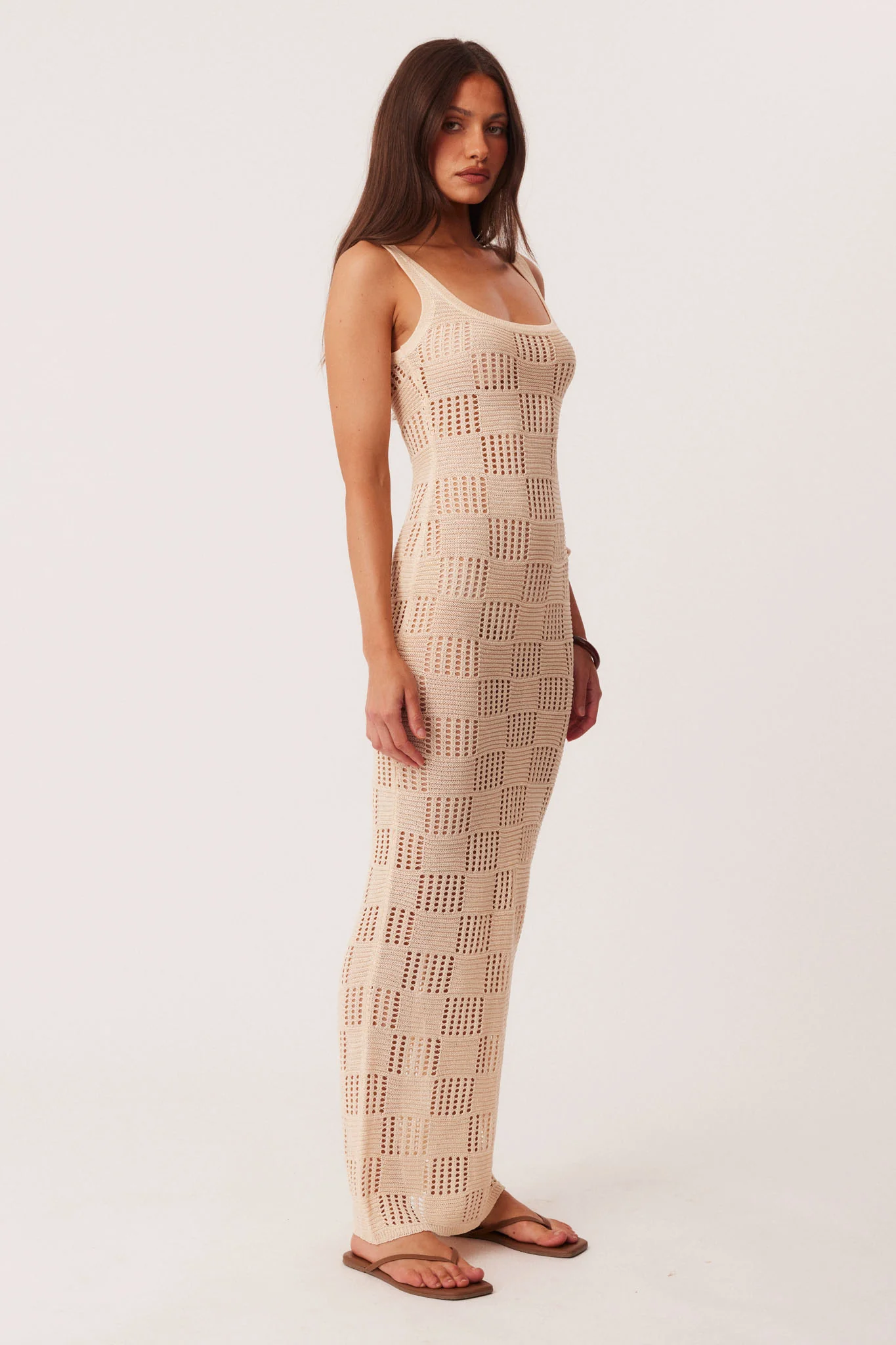 BREANNA SHIMMER MAXI DRESS - Image 3