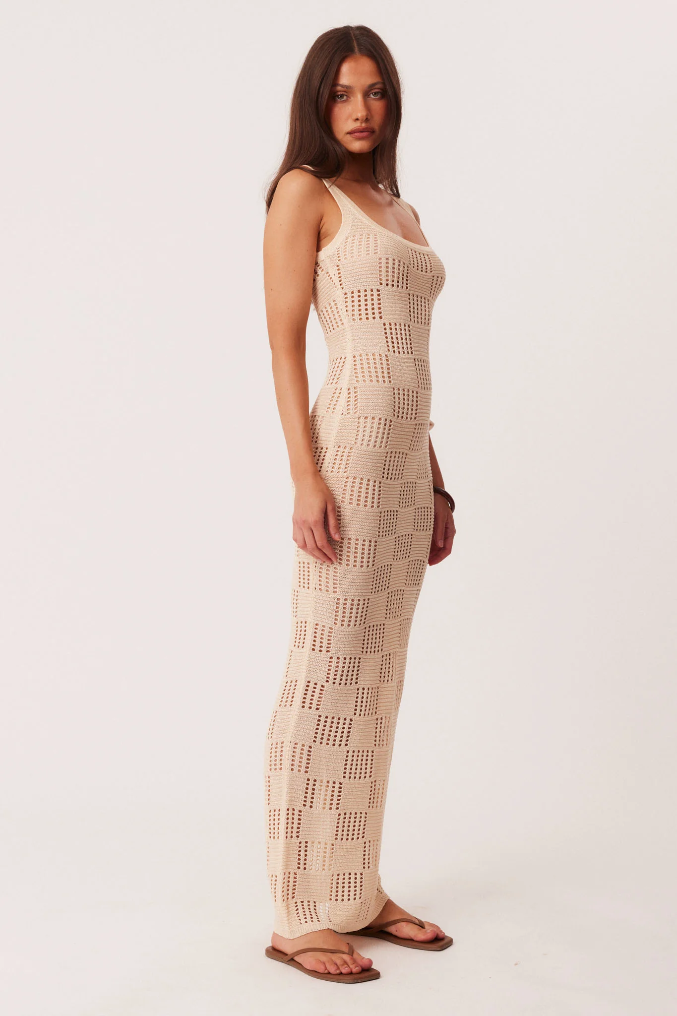 BREANNA SHIMMER MAXI DRESS - Image 4