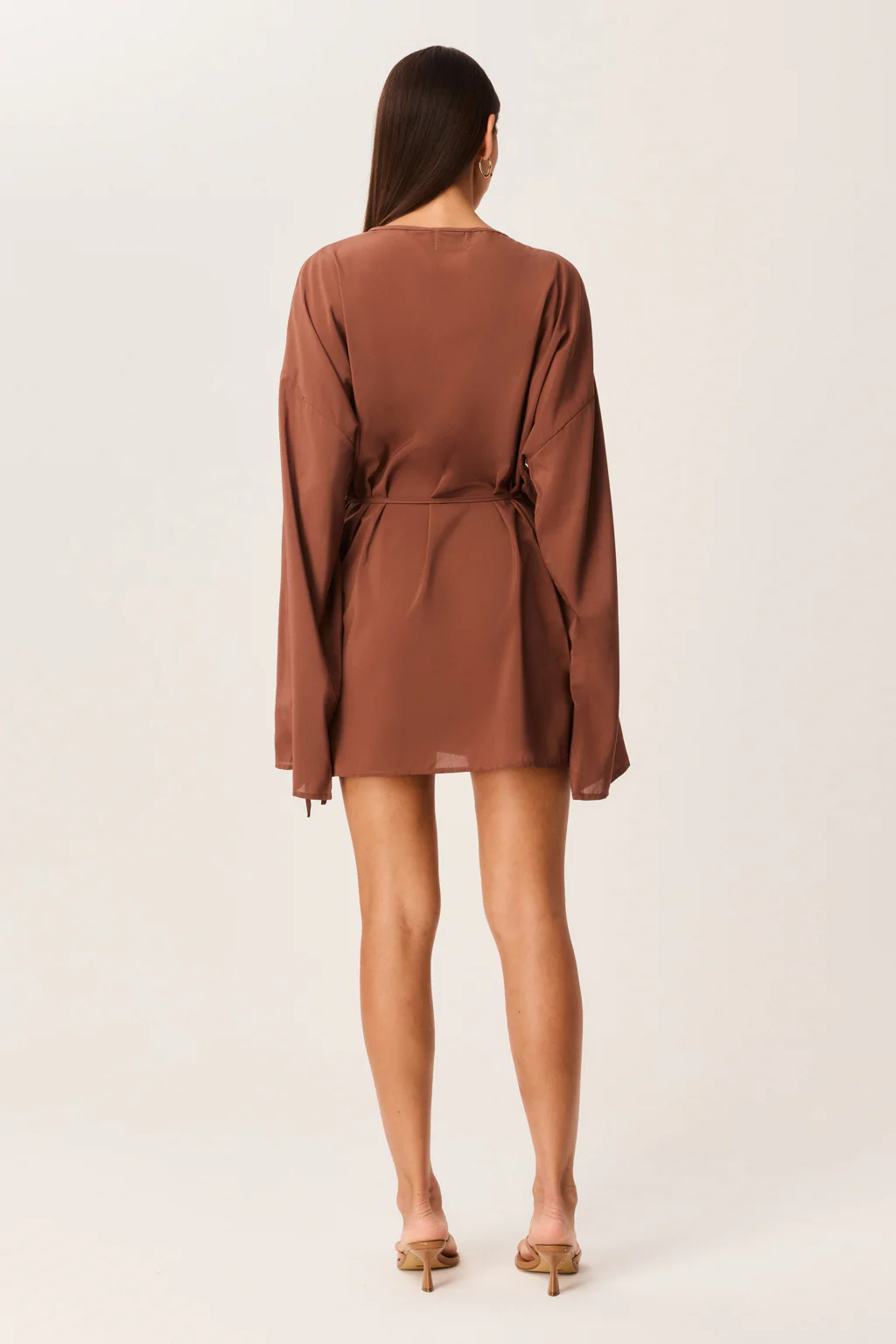 BREE WRAP MINI DRESS - Image 5