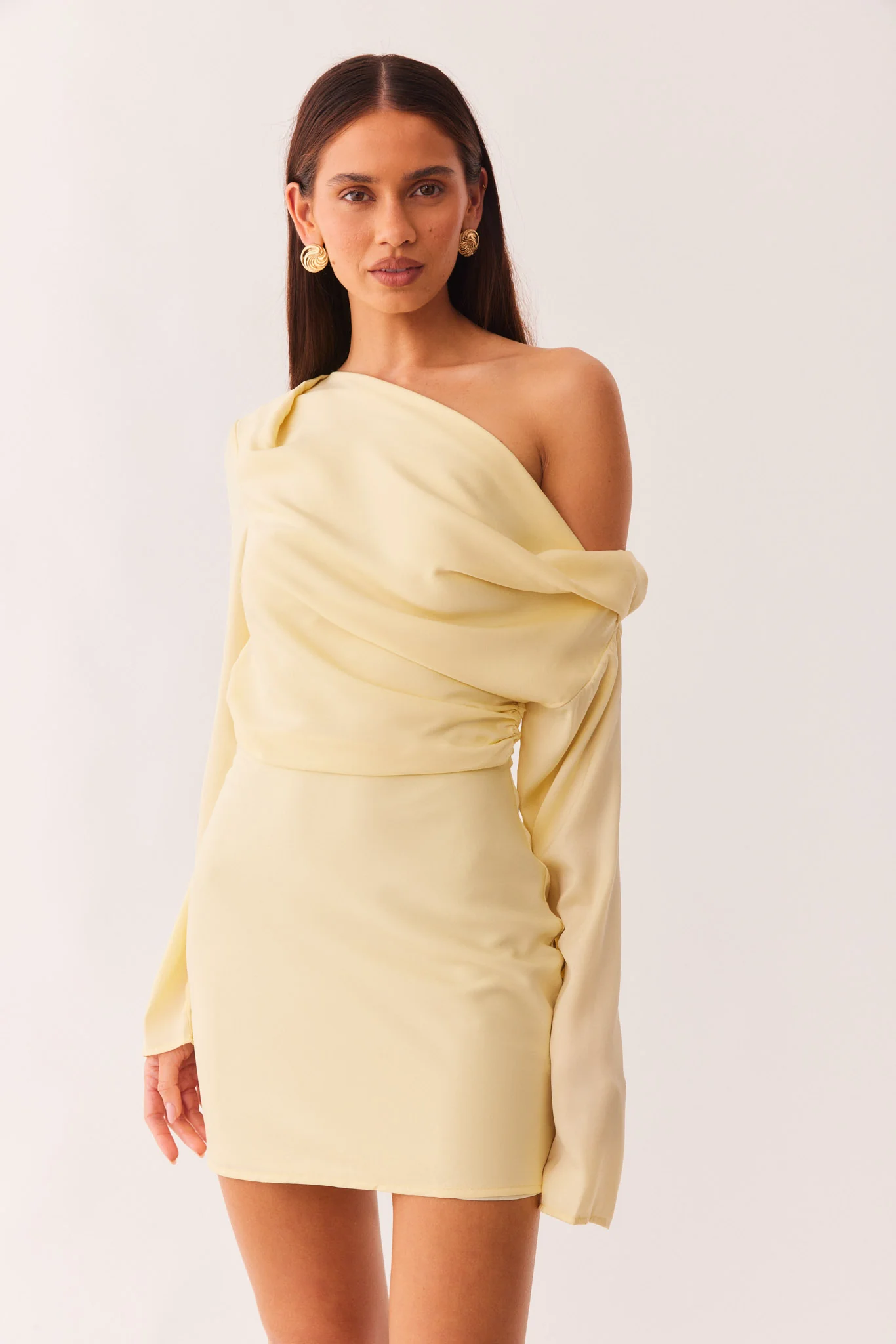 CALISSA LONG SLEEVE MINI DRESS - Image 5