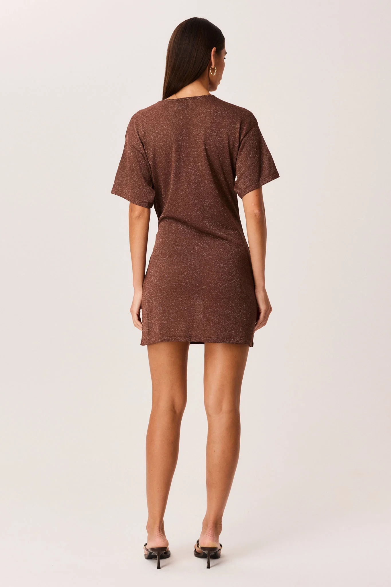 CELESTIA SHIMMER MINI DRESS - Image 5