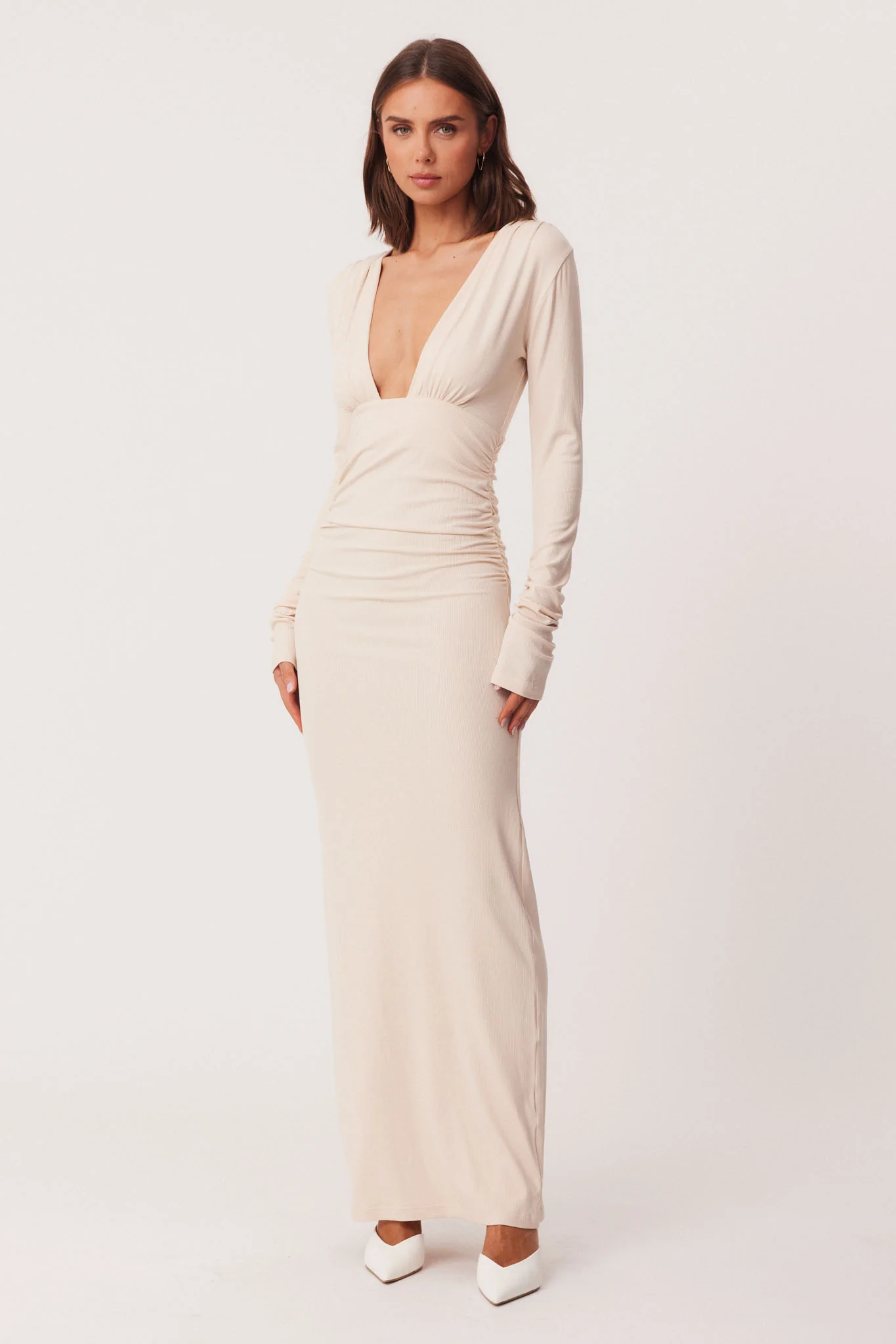 FOXX LONG SLEEVE MAXI DRESS - Image 2