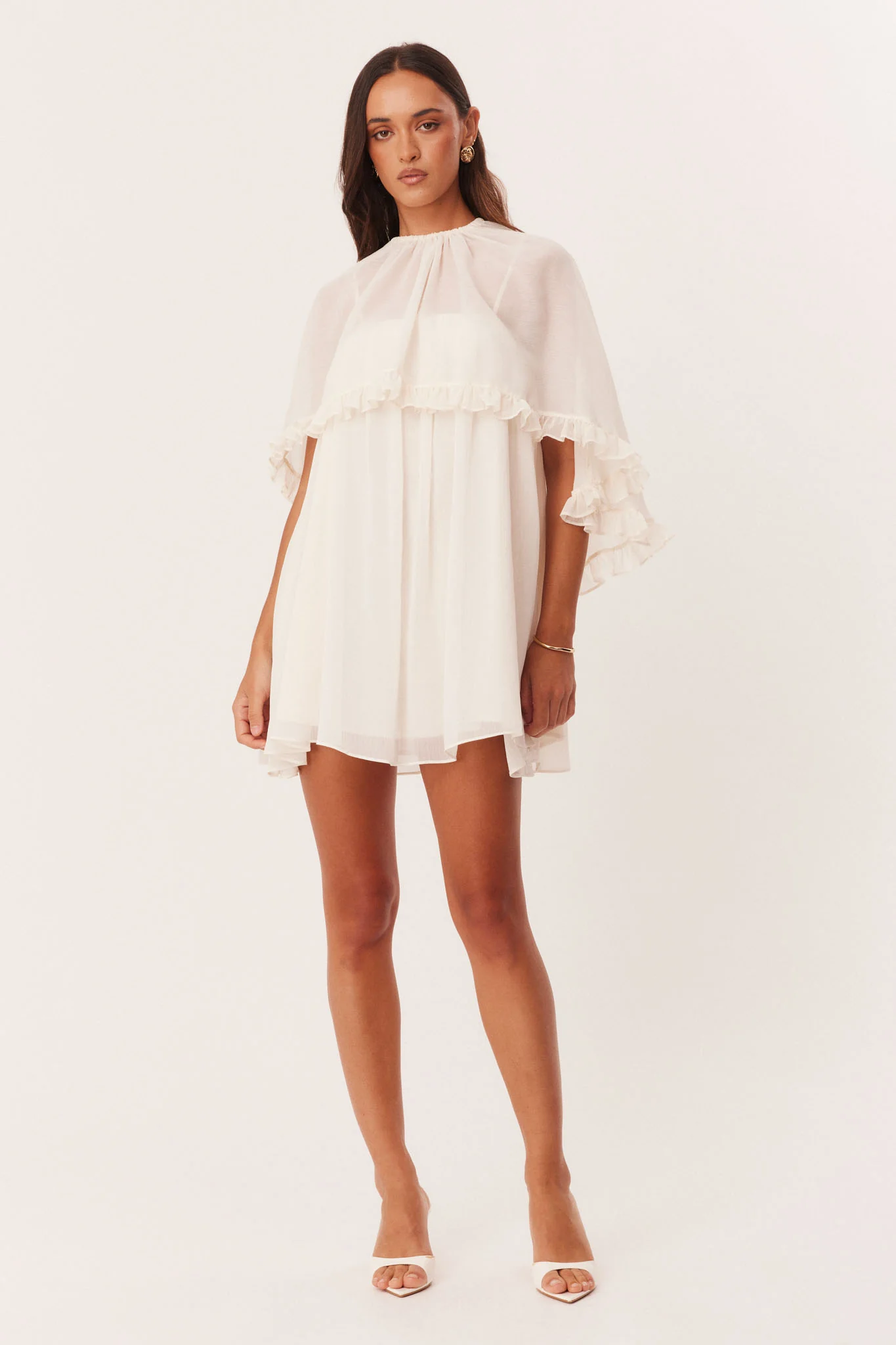 LAURIE CAPE MINI DRESS - Image 6