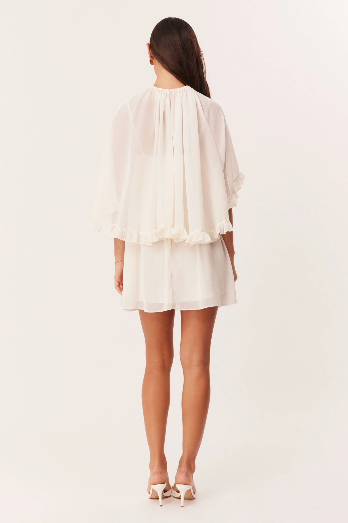 LAURIE CAPE MINI DRESS - Image 7