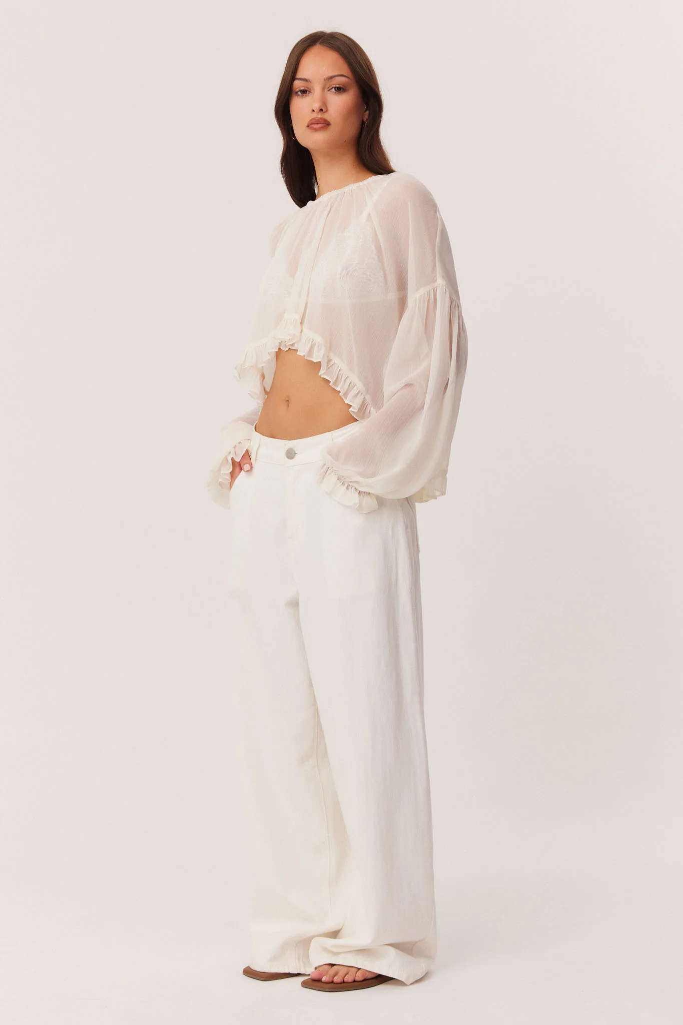 LAURIE LONG SLEEVE TOP - Image 3