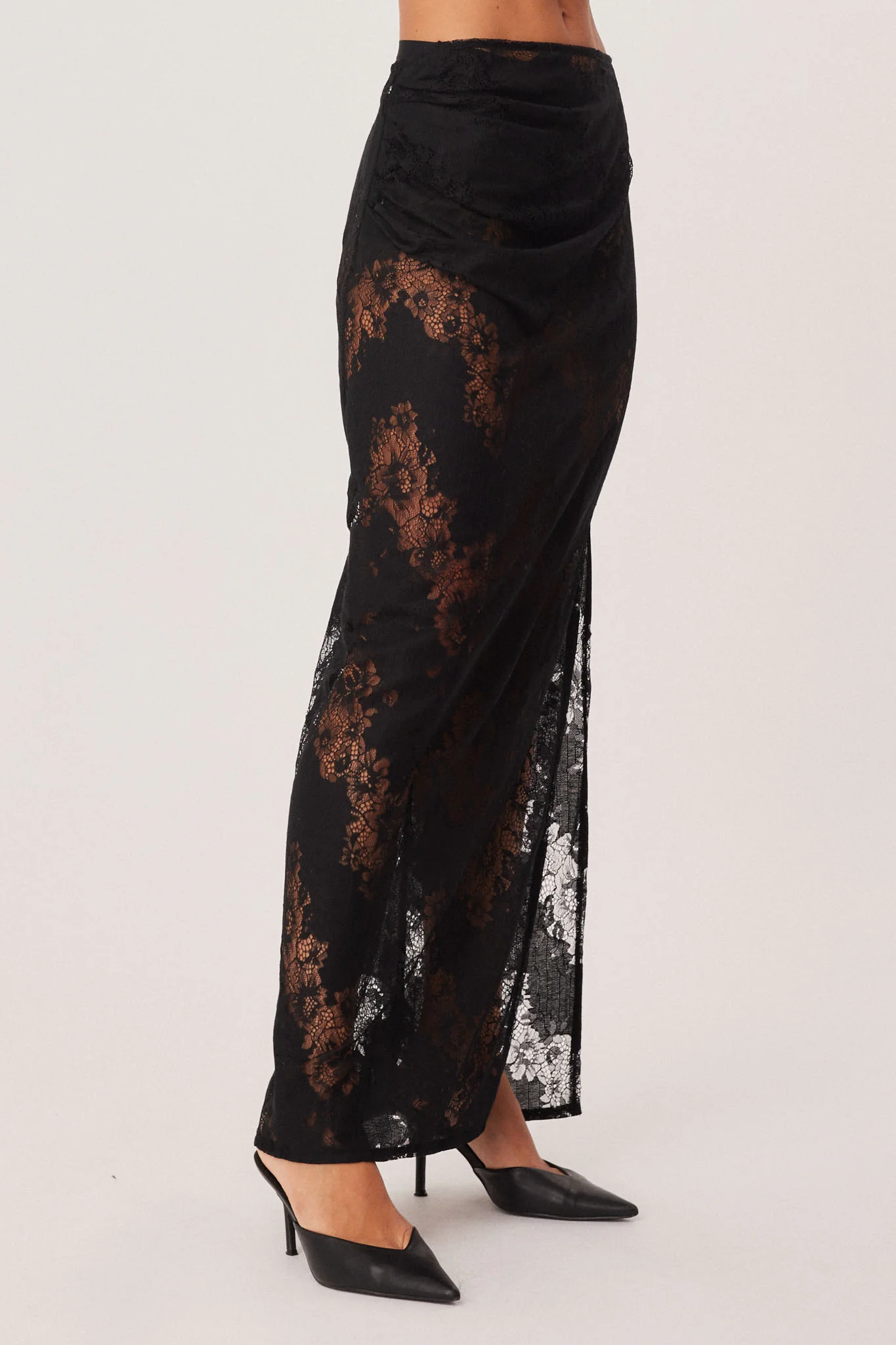 MISHKA LACE MAXI SKIRT - Image 5