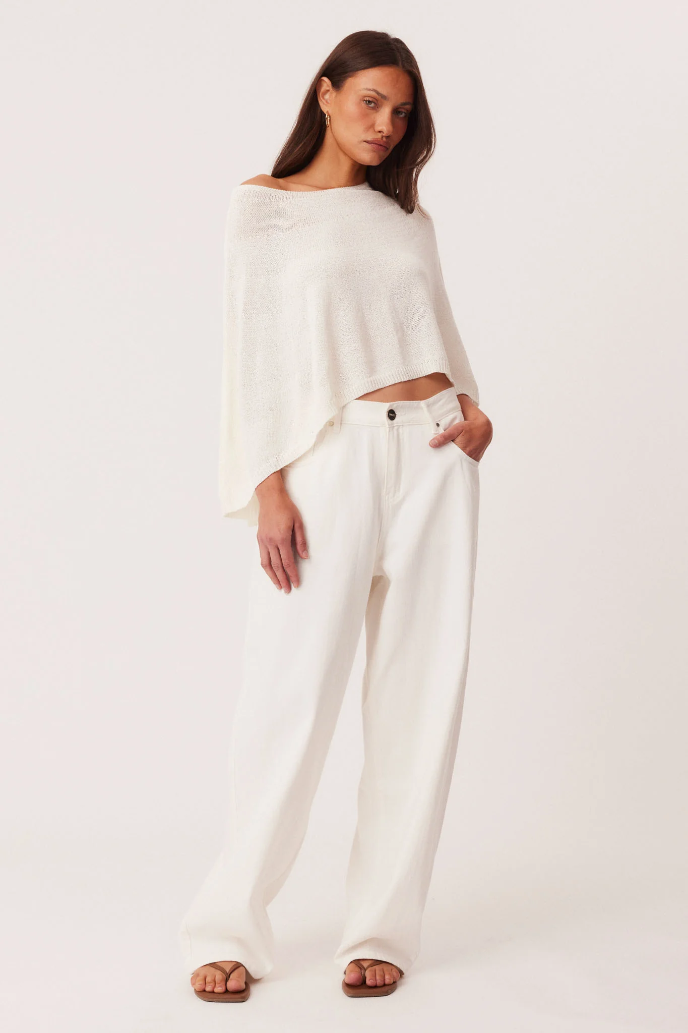 MISTY KNIT PONCHO - Image 3