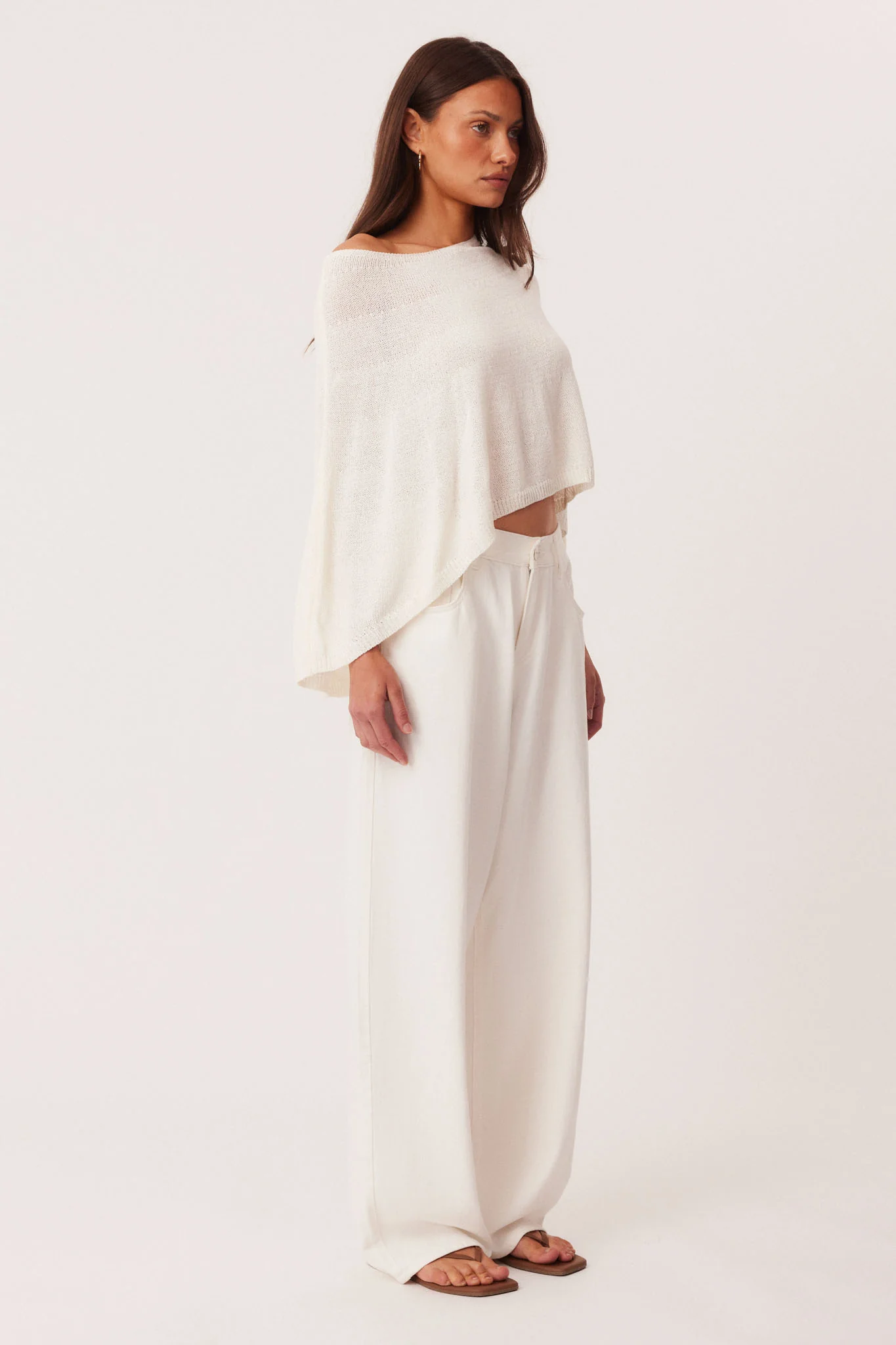 MISTY KNIT PONCHO - Image 4