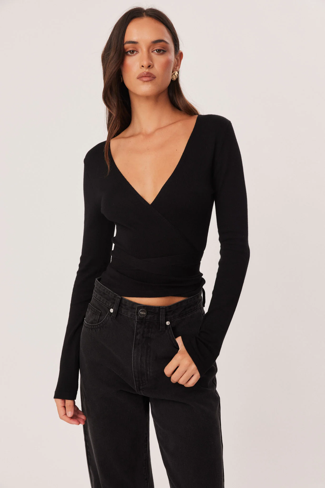 NIKOLA WRAP TOP