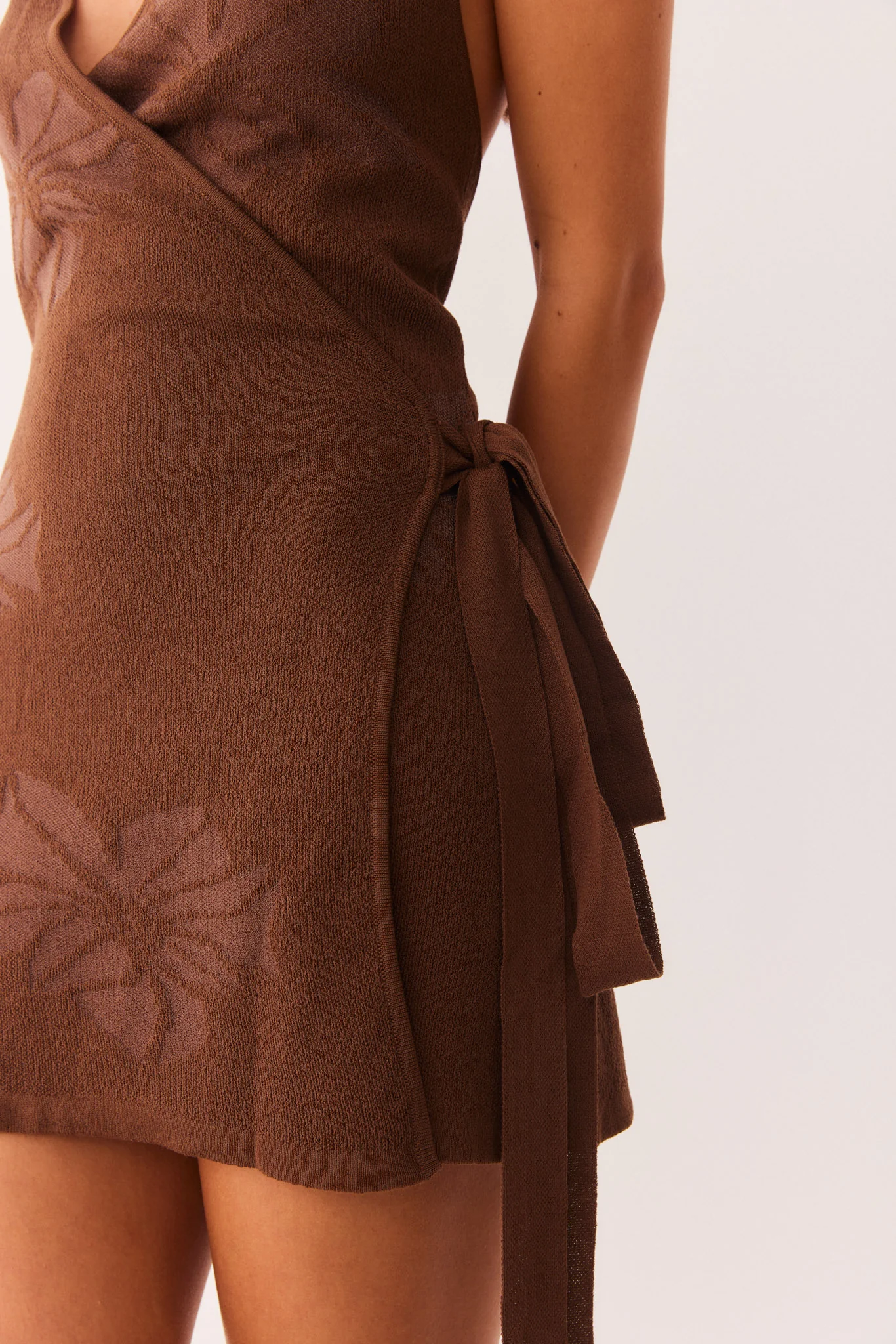 TAHITI WRAP MINI DRESS - Image 6