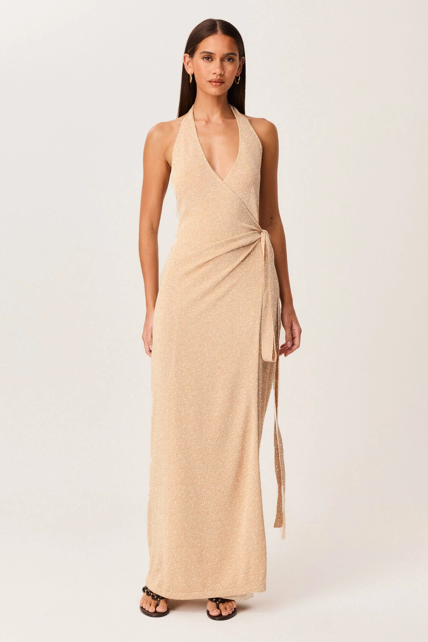 TIARE SHIMMER MAXI DRESS - Image 3