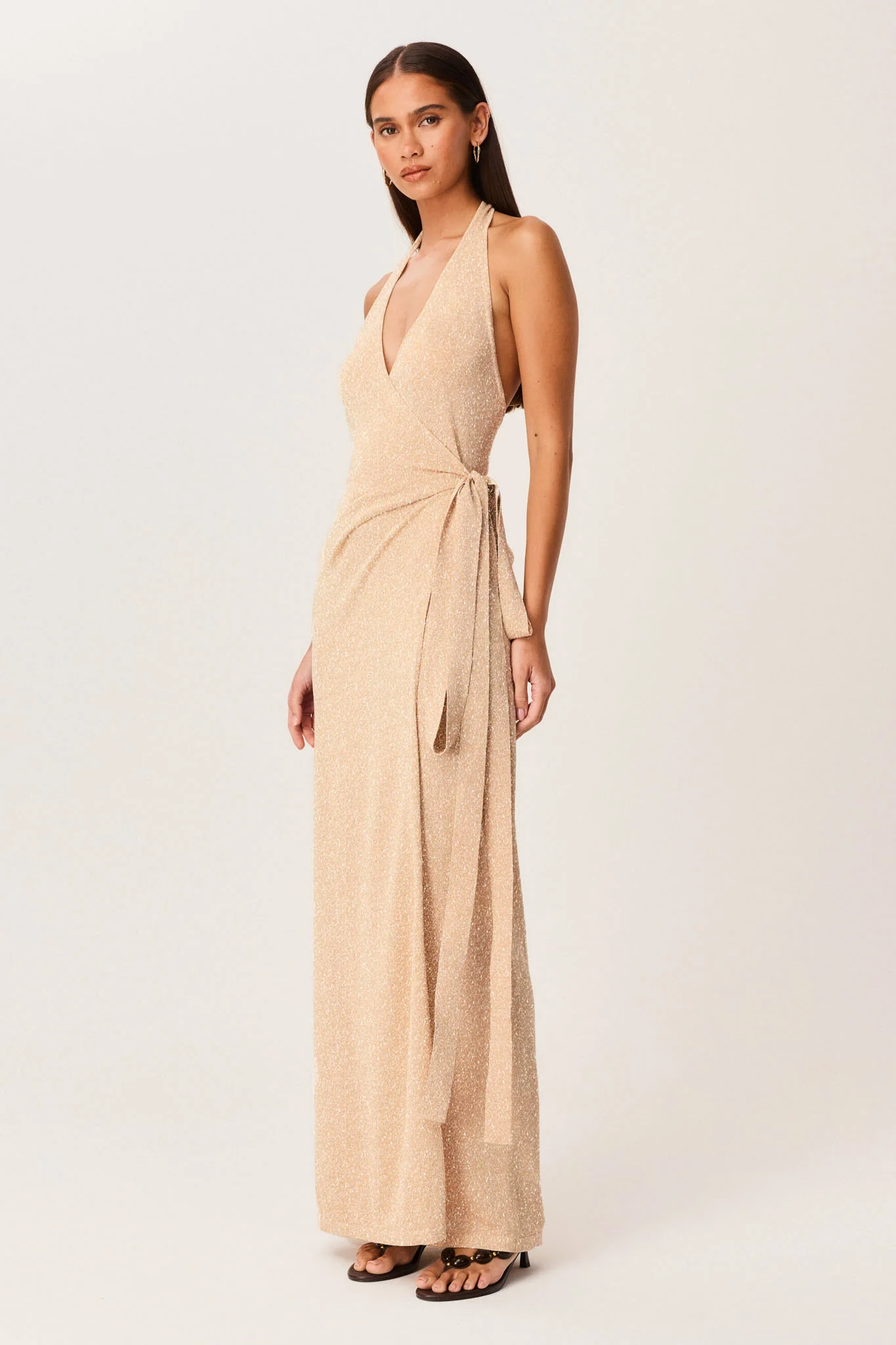 TIARE SHIMMER MAXI DRESS - Image 4