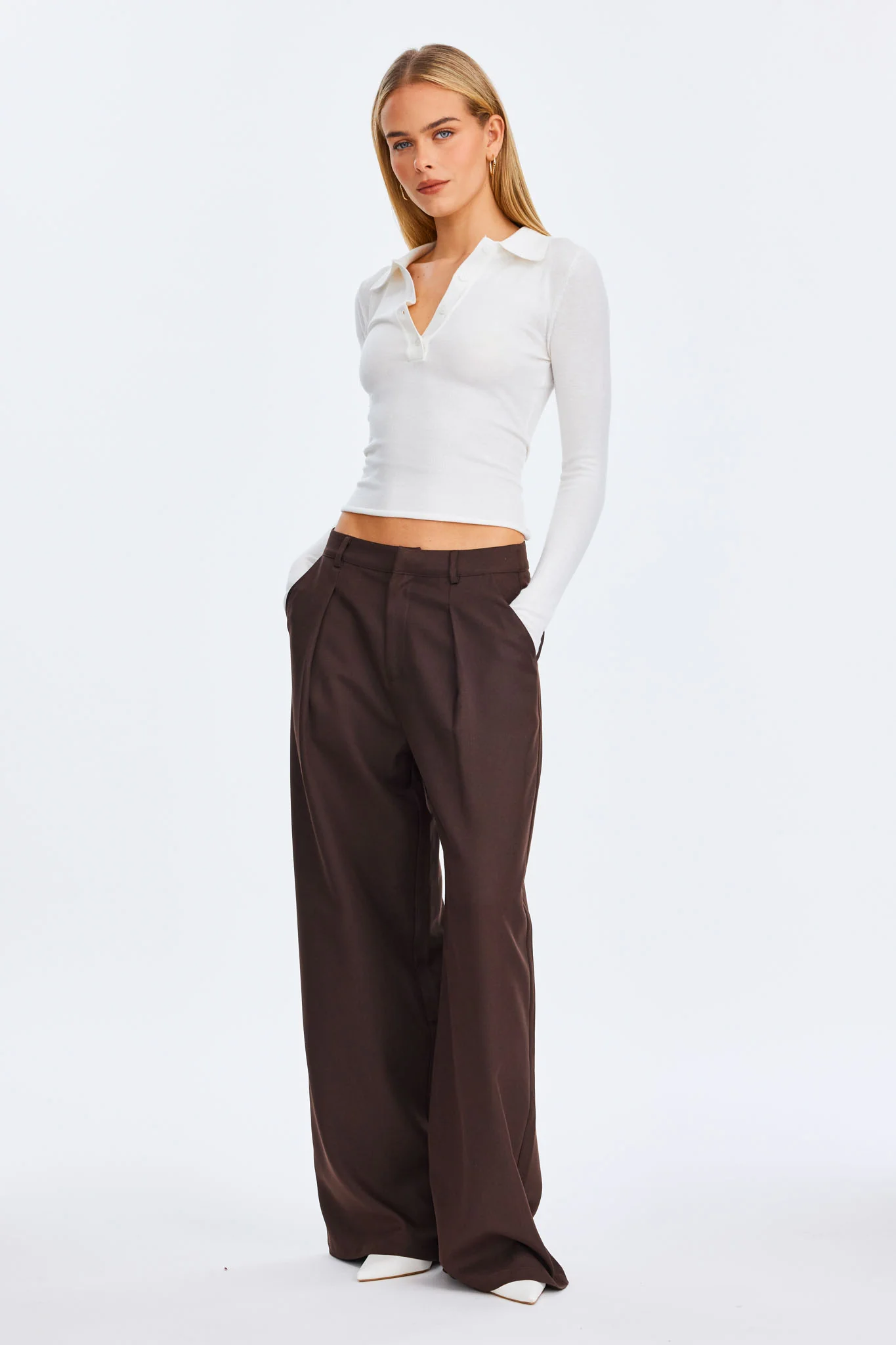 VEDA LONG SLEEVE TOP - Image 3